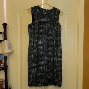 Karl Lagerfeld Sleeveless Silky Stretch Knit Dress